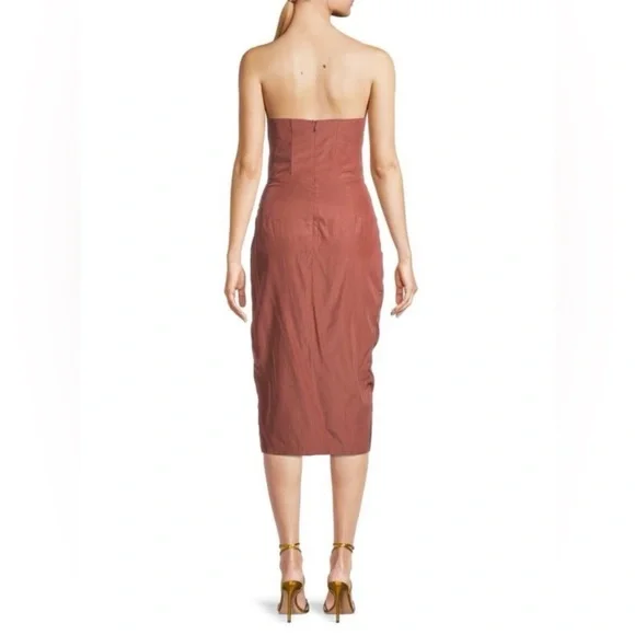 NWT BARDOT Jamila Sleeveless Sweetheart Corset Dress size XL - Picture 3 of 7